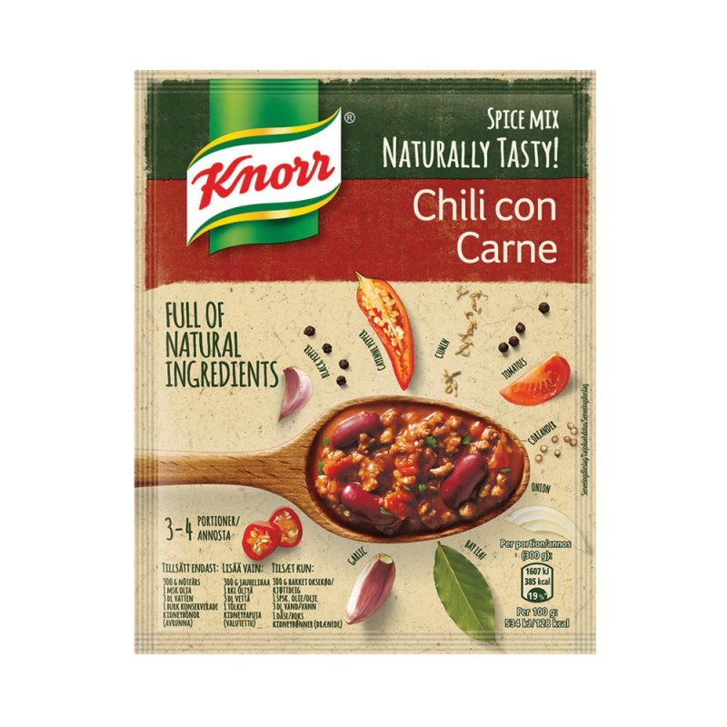 Knorr Naturally Tasty Chilli Con Carne Spice Mix